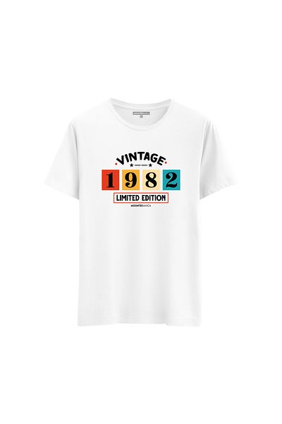 Mounte Bianca Unisex Vintage 1982 - Κανονικό T-shirt