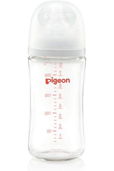 Pigeon زجاجة رضاعة زجاجية سوفت تاتش Wn سعة 240 مل ( 81231 )