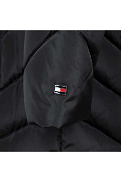 Tommy Hilfiger Kadın Mont Siyah Tw2mp186-blk