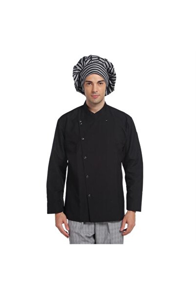 Makara Cook Jacket Black t Model