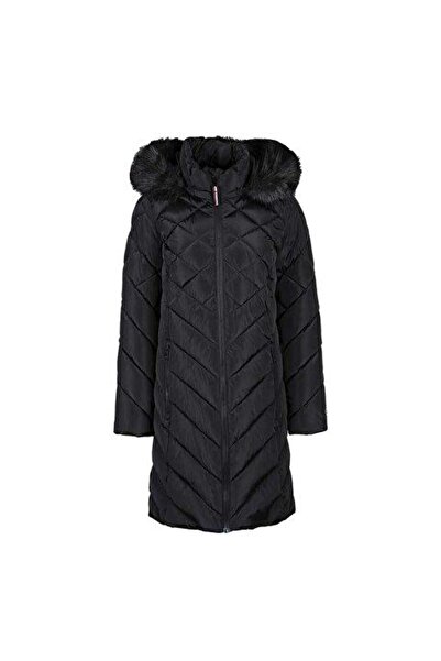 Tommy Hilfiger Kadın Mont Siyah Tw2mp186-blk