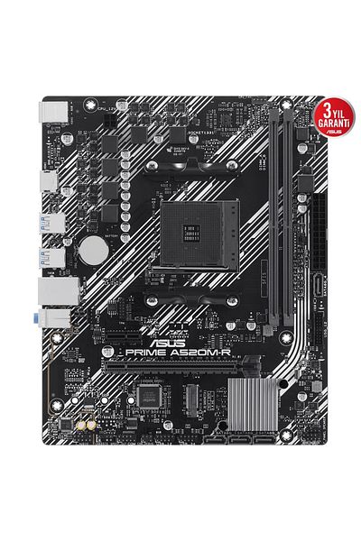 ASUS Prime A520M-R Ddr4 5100Mhz (Oc) M.2 Am4 Matx Motherboard