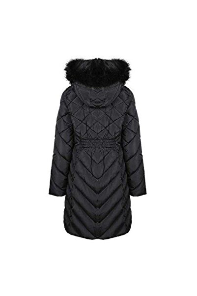 Tommy Hilfiger Kadın Mont Siyah Tw2mp186-blk