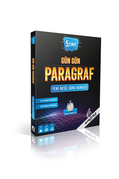 Strateji Yayıncılık Strateji 5. Sınıf Gün Gün Paragraf Soru Bankası