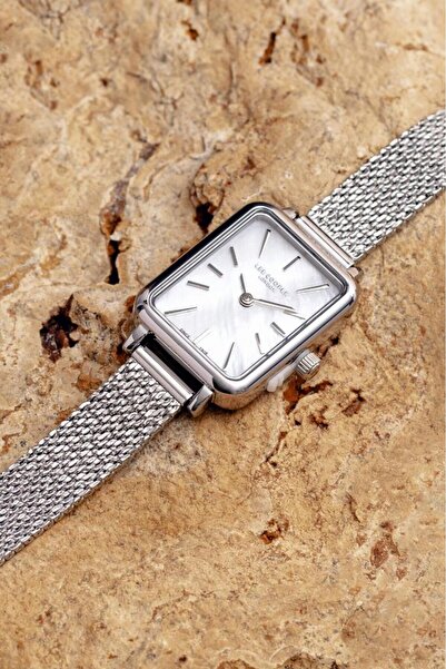 Lee Cooper LC07815 Dikdörtgen 6 Renk Hasır Kordon Kadın Kol Saati