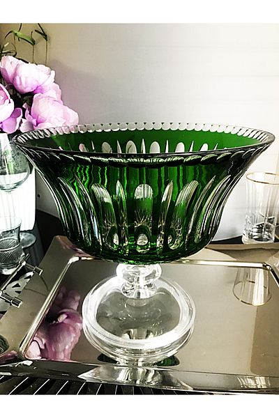DECOSTYLE 27 cm Big Pedestal Fruit Mouth Cap - 25 cm Height