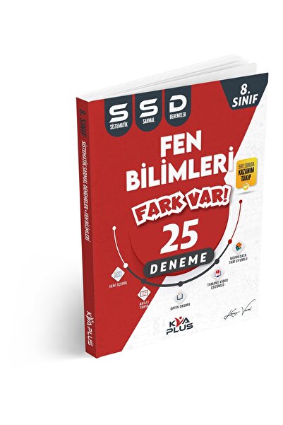 Kva Yayınları Kva Fen Bilimleri 25 Sistematik Sarmal Deneme (SSD)