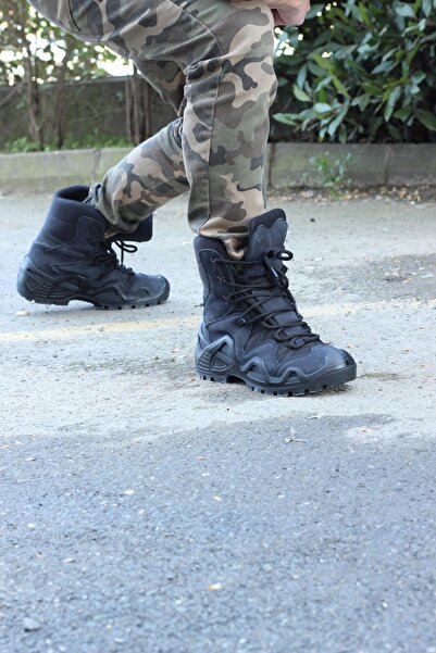 Pars Power Long Outdoor Tactical Hakiki Nubuk Deri Su Itici Özellikli Askeri&polis Özel Harekat Bot