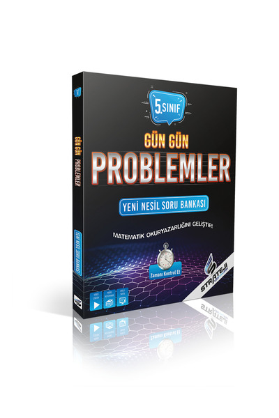 Strateji Yayıncılık Strateji 5. Sınıf Gün Gün Problemler Yeni Nesil Soru Bankası
