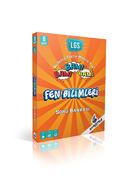 Startfen Strateji 8. Sınıf Bam Bam Fen Bilimleri Soru Bank.