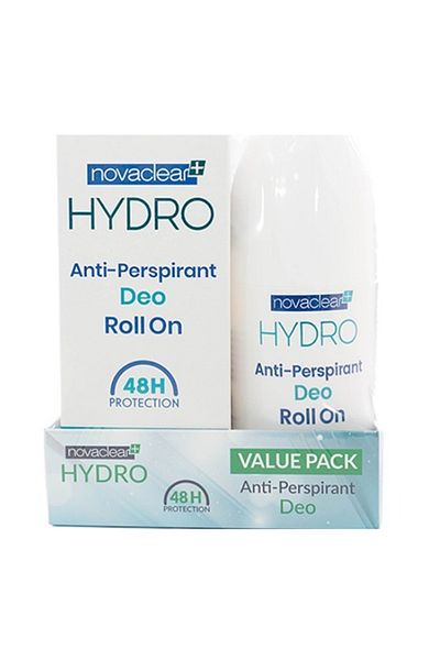 Novaclear Hydro Antiperspirant Deo Roll On 50 Ml ( 1+ 1 Free )
