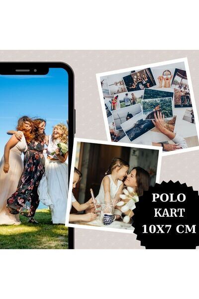 Foto Uysal Polo Kart Fotoğraf Baskı 20 Adet 10x7 Cm Ebat