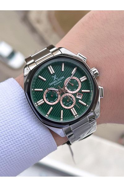 Daniel Klein Men Wrist Watch with Inner Functions Active 30 Mt Water Resistant Fdk.10004F5