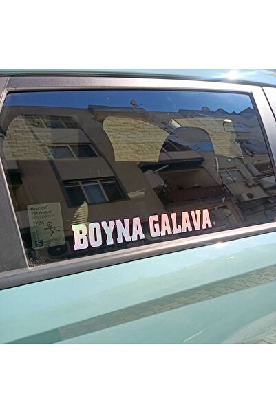 3M Boyna Galava Sticker / Araç Sticker / Hologram Sticker / Motor Sticker / M...