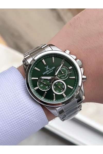 Daniel Klein Men Wrist Watch with Inner Functions Active 30 Mt Water Resistant Fdk.10587F7