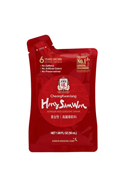 KOREA GINSENG CORP سي كيه جي مشروب الجينسينج الأحمر الكوري 50 مل 10 حبات