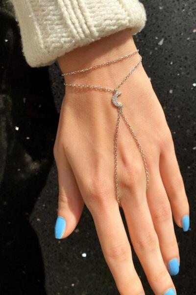 Spossy Silver Jewelry 925 Ayar Gümüş, Silver, Ay Şahmeran