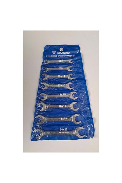 Diamonds Set of 9 Two-Mouth Wrenches