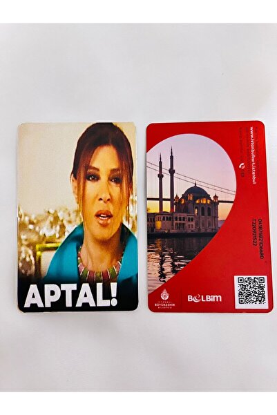 APEXİ KONUŞAN EĞLENCELİ İSTANBUL KART STİCKER AŞKI MEMNU FİRDEVS HANIM