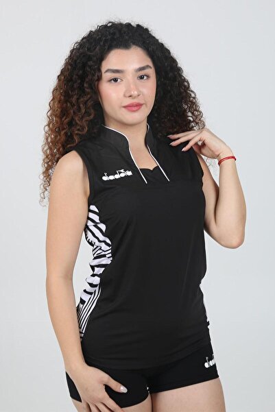 Diadora Medea Kadın Voleybol Tişört Siyah