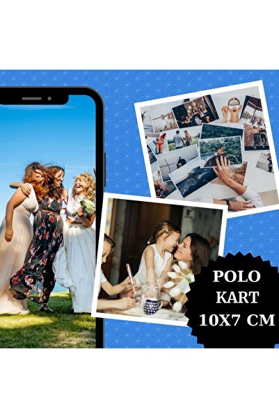 Foto Uysal Polo Kart Fotoğraf Baskı 74 Adet 10x7 Cm Ebat