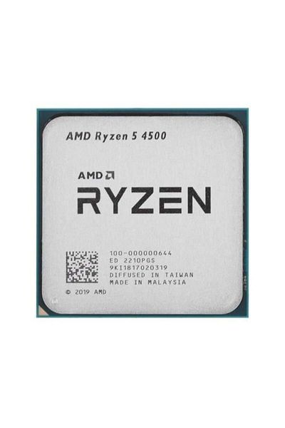Amd Ryzen 5 4500 11Mb 6-Core Vga No Am4 65W Boxless Fanless