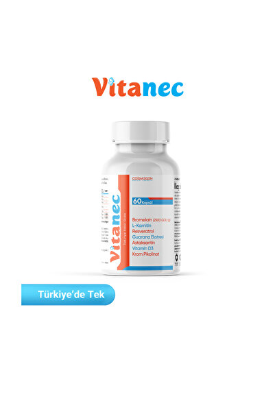 VİTANEC BROMELAİN 60 KAPSÜL