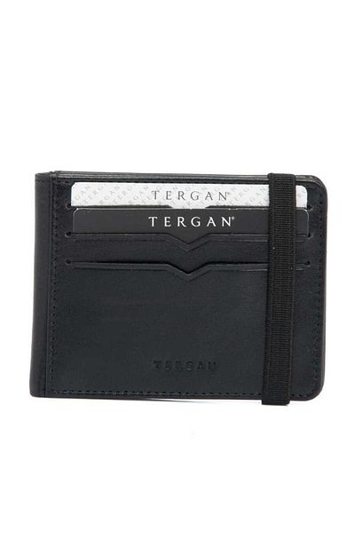 Tergan Unisex Daily Use Genuine Leather Card Holder