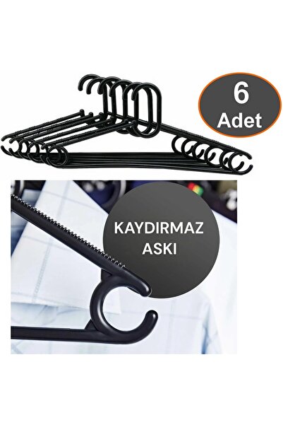 Neler Geldi Neler KAYDIRMAZ Elbise Askısı Fular Askısı Gömlek Tişört Askısı K...