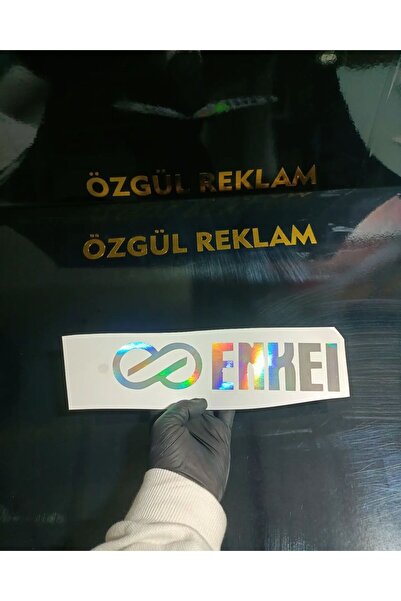 3M Araba Arka Cam Yazıları / Araç Sticker / Hologram Sticker / Motor Sticker / Motor Etiket