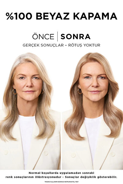 L'Oreal Paris Excellence Saç Boyası 03 Ultra Açık Küllü Sarı 3'lü Set Yenilenmiş Ambalaj
