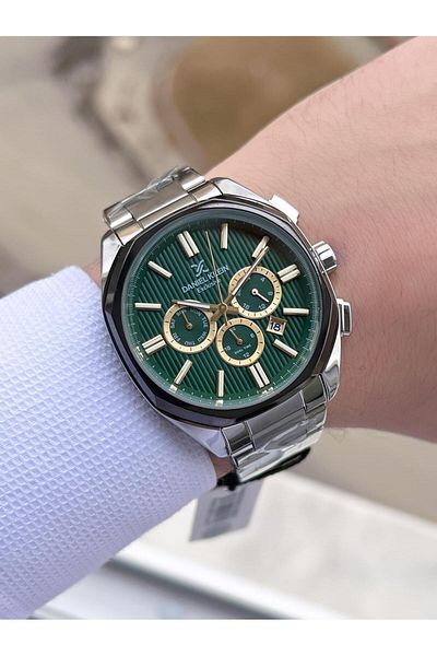Daniel Klein Men Wrist Watch with Inner Functions Active 30 Mt Water Resistant Fdk.10004F4