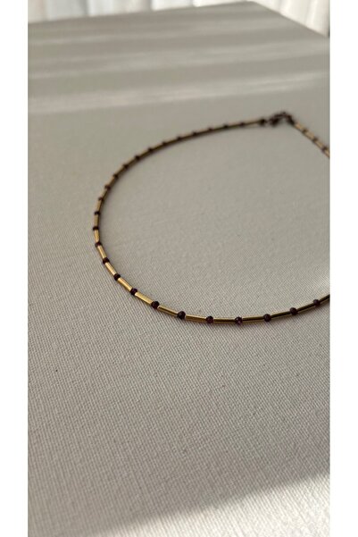 Doğaltaş Masalları قلادة من حجر اللام والهيماتيت