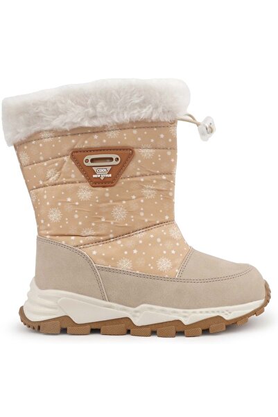 KCMN Cool Sindey Unisex Çocuk Kar Botu BEJ