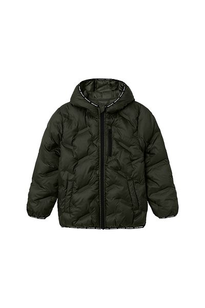 Name it Nkmmason Kids Jacket - Children's Casual Khaki Coat 13231324 -Rosin