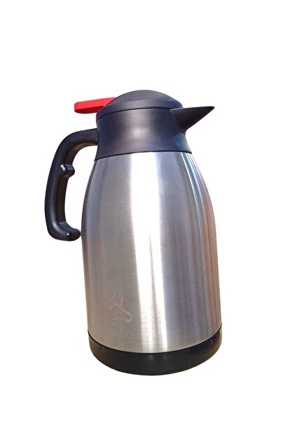 ERVAS HOME ضمان 10 ساعات ترمس فولاذي مزدوج الطبقة سعة 2 لتر