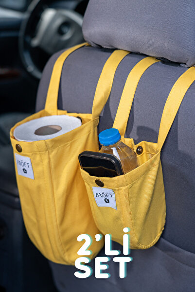 MÖFT 2'Lİ ARAÇ BAGAJ KOLTUK DÜZENLEYİCİ ORGANIZER TOPARLAYICI TÜM ARAÇLARA UYGUN