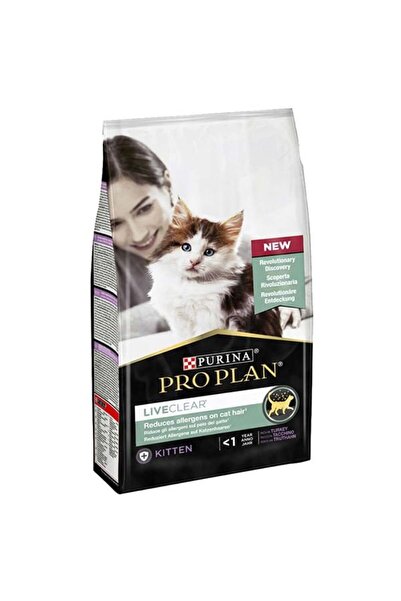 Pro Plan Liveclear Hindili Alerjen Azaltan Yavru Kedi Maması 1,4 Kg