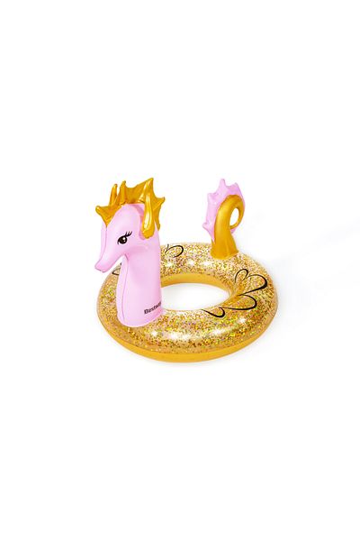 BESTWAY Bestway Glitter Seahorse Swim Ring 1.15M X 1.04M 26-36305