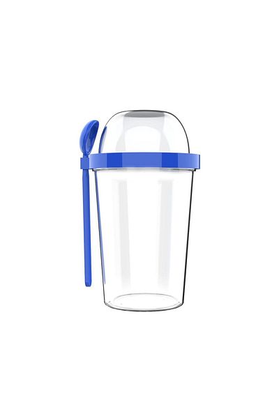 zweikell Capsule Navy Blue Bpa Free 550 ml Food Carrying Container
