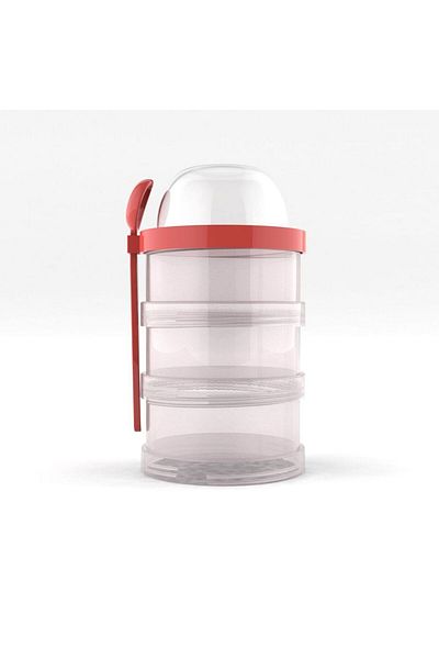 zweikell Infinity Red Bpa Free 700 ml Food Carrying Container