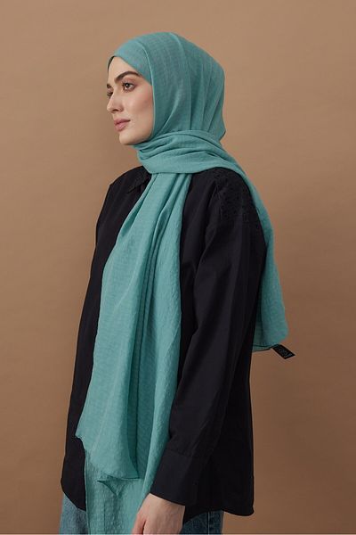 Modakaşmir Flex Plaid Shawl