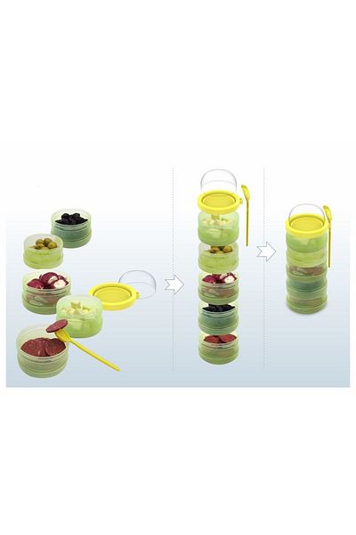 zweikell Infinity Red Bpa Free 700 ml Food Carrying Container