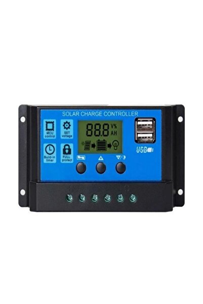 SANEC Solar Panel Akü Şarj Cihazı 10a 12/24v