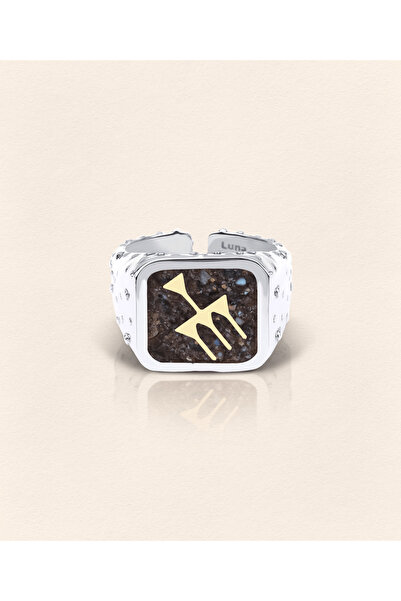 Luna Merdin Sümer İnci Mozaik Bereket Yüzük