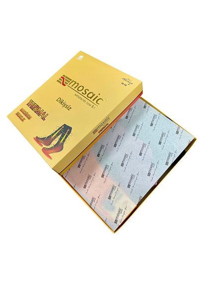 socksbox Șosete premium pentru femei, fără sudură, termice la mijlocul capului/12 perechi/36-40