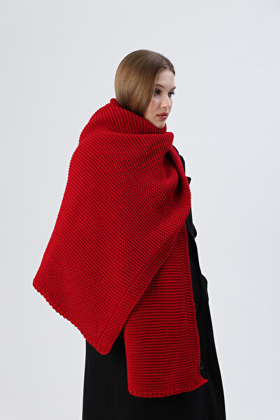 Sheilar Lings Knitted Knitwear Shoulder Shawl