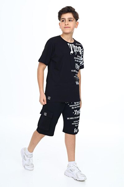 RAPAPA Boy's Waiter Boy Shorts Top and Bottom Set 9920-S