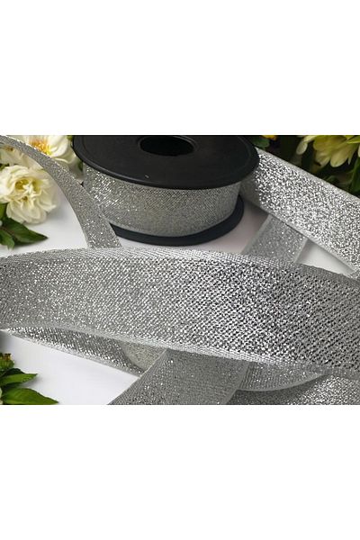 BukiroAtelier New Year's Glitter Shiny Ribbon - 2.5 cm 2 m