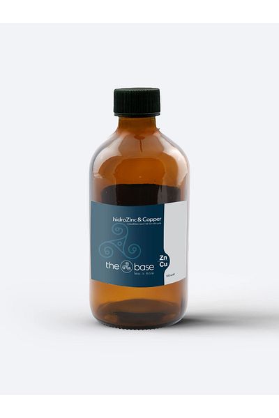 the base less is more Hydrozinc&Copper 500 ml (Liquid Zinc&Copper)